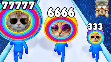 LAYER MAN 3D - ASMR Gameplay Android,iOS Walkthrough Pro Game Mobile (Level Up Layer Head Man Run) 4