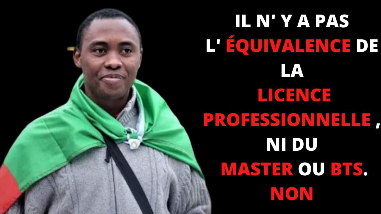 𝐈𝐋 𝐍'𝐘𝐀 𝐏𝐀𝐒 𝐋'É𝐐𝐔𝐈𝐕𝐀𝐋𝐄𝐍𝐂𝐄 𝐃𝐄 𝐋𝐀 𝐋𝐈𝐂𝐄𝐍𝐂𝐄 𝐏𝐑𝐎𝐅𝐄𝐒𝐒𝐈𝐎𝐍𝐍𝐄𝐋𝐋𝐄 , 𝐍𝐈 𝐃𝐔 𝐌𝐀𝐒𝐓𝐄𝐑 𝐎𝐔 𝐁𝐓𝐒. 𝐍𝐎𝐍.