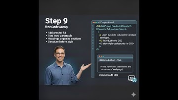 Basic HTML for Beginners | Step 9 – Add h3 Heading for CSS Introduction