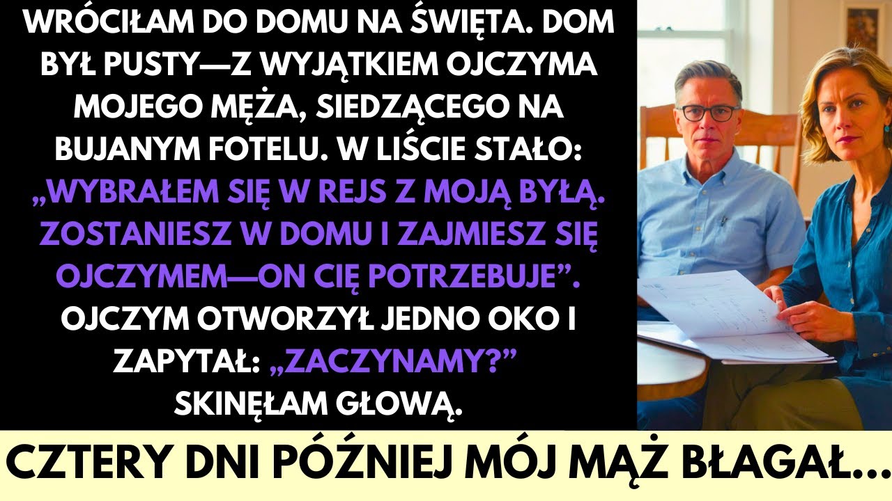 Wróciłam Do Domu Na Święta I Męża Już Nie Było — Zostałam Sama Z Jego Ojczymem