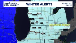 LIVE LOOPING RADAR | Tracking extreme cold, snow in West Michigan