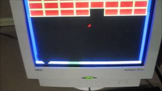 Adam Moustafa - FPGA Breakout/Brick Breaker Demo screenshot 4