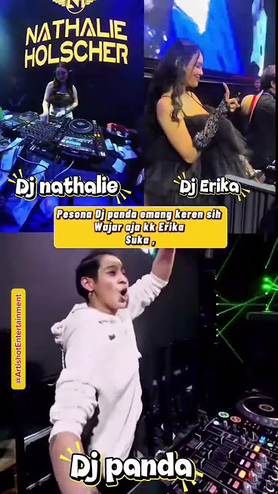 DJ Panda dan Nathalie Holscher Bikin Party Meriah Banjir Sorakan #DjPanda #NathalieHolscher #viral