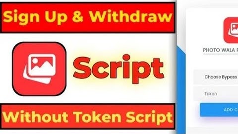 Photo Wala App Unlimited Coin adder Script | Photo Wala App Payment Proof | Refer And Earn App Today