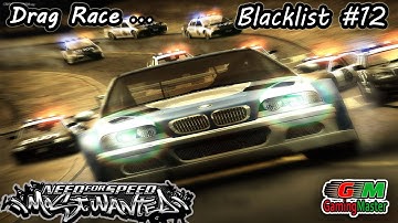 Need for Speed: Most Wanted | Race and Milestone Events | Blacklist 12, Drag Race