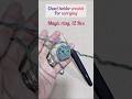 Chart Holder Crochet | Water bottle holder crochet #shorts #crochettutorial