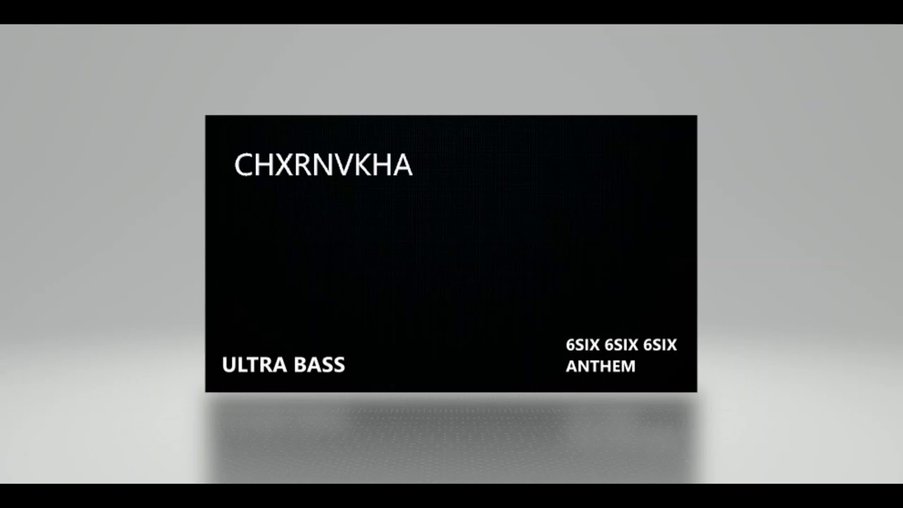 CHXRNVKHA-6SIX 6SIX 6SIX ANTHEM