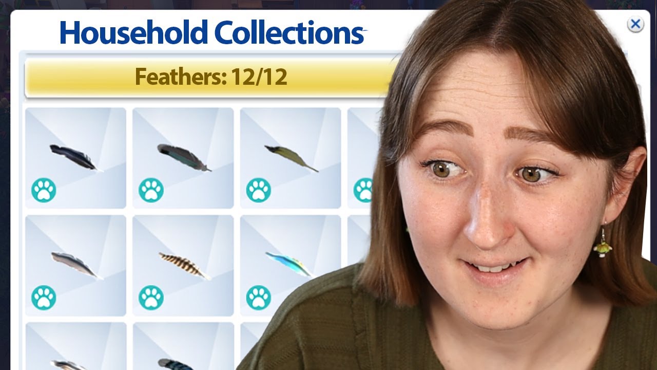 I tried collecting EVERY FEATHER in The Sims 4