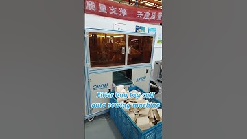 Filter bag top cuff automatic sewing machine