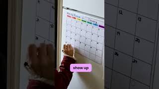 Dry Erase Calendar Whiteboard