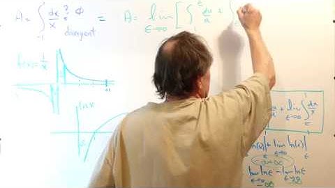 ZERO  or  DIVERGENT:   Integral of 1/x from  -1 to +1