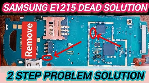 Samsung E1215 Dead Problem Solution Full Short Problem 😇😎🧐🧐🧐