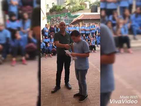 مقتطفات بأعقاب انتهاء انتخابات مجلس الطلاب بمدرسة السلام