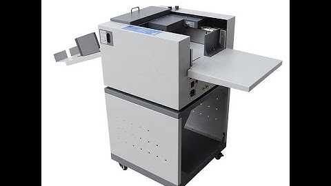 NC 350A Automatic Digital Creasing Machine#papermachine #printing #creasing #perforated