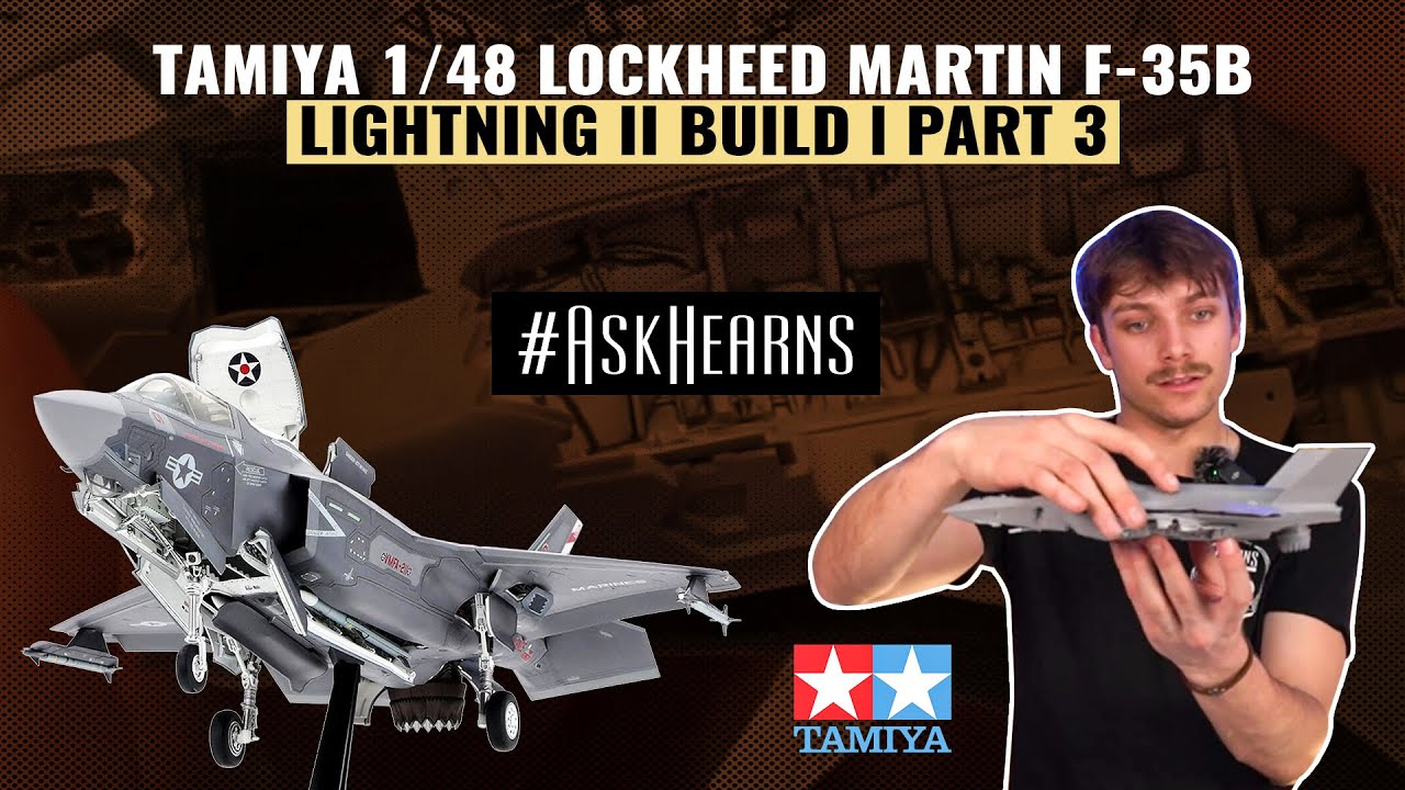 TAMIYA 1/48 Lockheed Martin F-35B Lightning II Build | Part 3