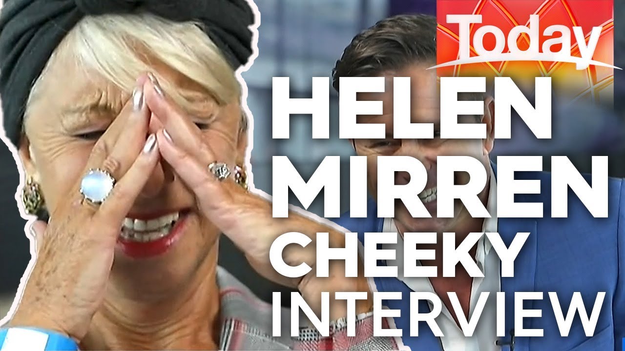 Host gets cheeky in 60 seconds with Helen Mirren | Today Show Australia