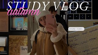 Осенний study vlog🍂/ покупка ноутбука💻/ поездка с классом/ подготовка к ЕГЭ