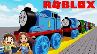 ROBLOX THOMAS MINIS RACE! - Roblox Gameplay by Konas2002