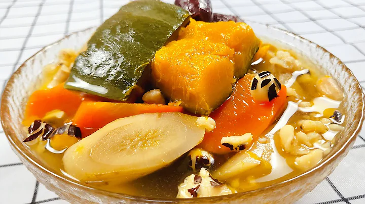 📣春天食療養生湯水❗降血糖❗防癌抗癌嘅神奇素湯❗每個星期飲2次✅有效抑制癌細胞生長及降低血糖指數😋牛蒡南瓜栗子煲湯💯 Anti-cancer Veggie Soup - 天天要聞