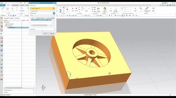 Siemens NX 12.0 | CNC Manufacturing Simulation | Program # 6 | NVIDIA GeForce GTX 1070 8GB