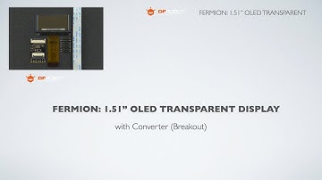 Fermion: OLED Transparent Display by DFRobot
