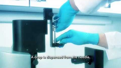 Attension Theta Optical Tensiometer Demonstration