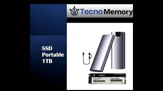 Ssd Portable Disco Externo 1tb W800/R900 Mb/s Tecnomemory