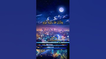تلاوة خاشعة للقاري الشيخ ماهر المعيقلي سورة التوبة ﴿الآية..40..﴾✍️🤲❤️