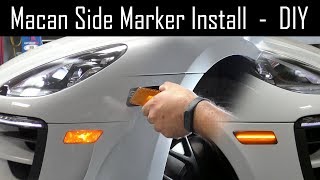 Celebrity How to Install Porsche Macan Front LED Side Markers Wealth