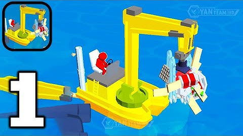 Idle Sea Cleaner - Gameplay Walkthrough Part 1 Tutorial Cleaning trash (Android,iOS)