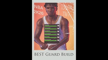 The BEST GUARD build in 2k26 season 2 *after patch*