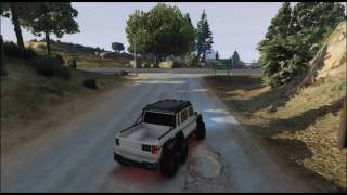 Mercedes-Benz G63 AMG 6x6 (GTA 5) ДРИФТ, ТЮНИНГ