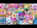 Unboxing 60 blind bags mini brands sugar buzz real littles doorables squishmallows