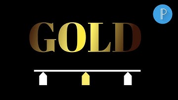 How to create a gold colour effect on Pixellab