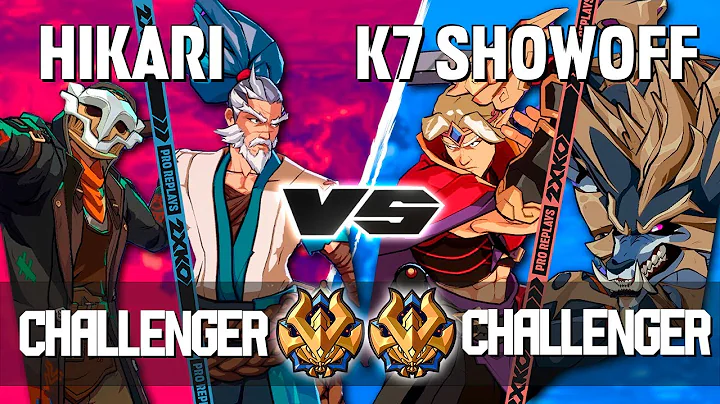 2XKO ▰ HIKARI (Yasuo-Ekko) vs K7 SHOWOFF (Yasuo-Warwick) ▰ 2XKO Pro level replays