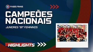 CAMPEÕES NACIONAIS JUNIORES "B1" FEMININOS 2023/2024