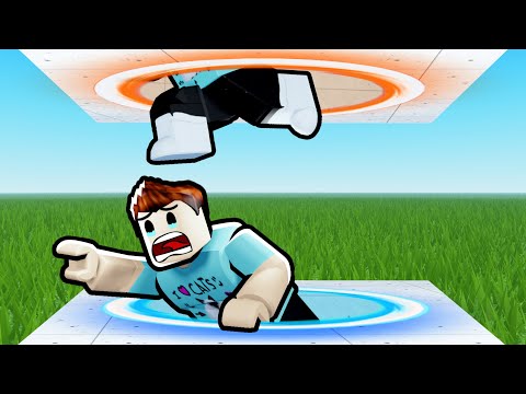 Roblox but with PORTALS..