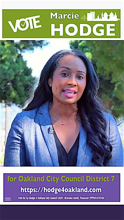 Marcie Hodge 4 Oakland City Council District 7