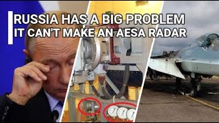 RUSSIA HAS A BIG PROBLEM. IT CAN'T MAKE AN AESA RADAR! #Russia #Su57 #Su75 #AESA #Radar #MiG35