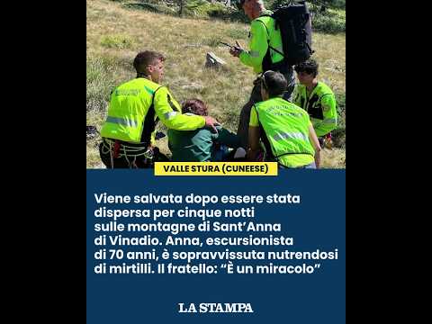 Video Anna, in salvo dopo 5 giorni DISPERSA in MONTAGNA. Si è nutrita di mirtilli: Un MIRACOLO