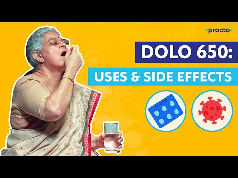 Dolo 650 Tablet: Uses and Side Effects | डोलो 650 पेरासिटामोल का उपयोग || Practo