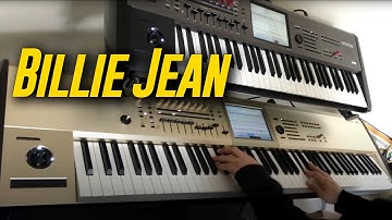 Billie Jean Michael Jackson Korg Kronos  Keyboard Synth Sounds