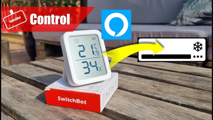 Manuel d'utilisation du thermomètre et de l'hygromètre SwitchBot Meter Plus