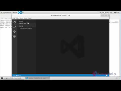 How to install Visual Studio Code in CentOS