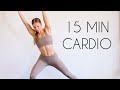 15 MIN BEGINNER CARDIO Workout (At Home No Equipment)