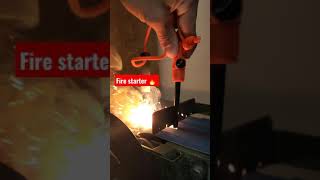 says sparks are 5,500 degrees. #hot #sparks #fire #firestarter #satisfying #sandingshit