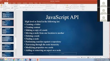 Alfresco Java Script API