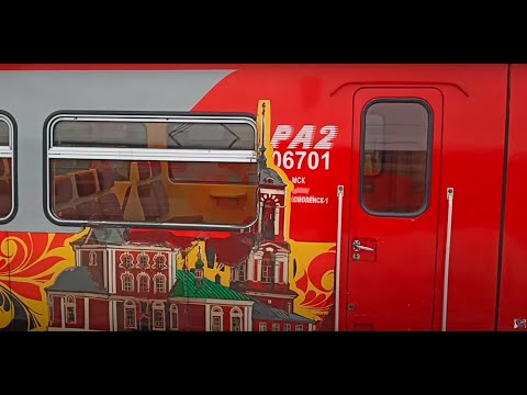 Путешествие на туристическом поезде Москва - Переславль Залесский. #1 от Москвы до Берендеево