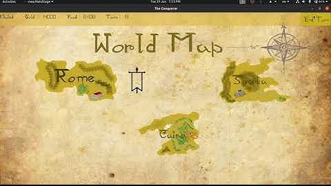 The conqueror game: MET 401 2021 Project