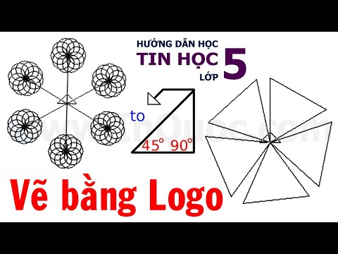 🐢 Hướng dẫn thực hành phần mềm Logo (Sách Bài Tập) 🐢 Bài 5 🐢 Chủ đề 4 🐢 Tin Học Lớp 5